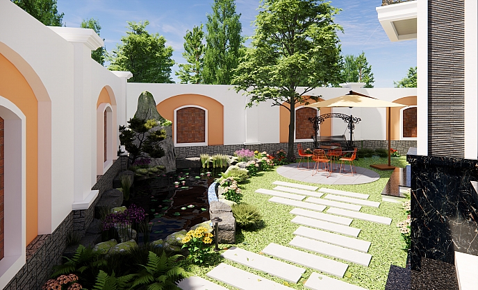 Thiết kế quán cafe văn phòng