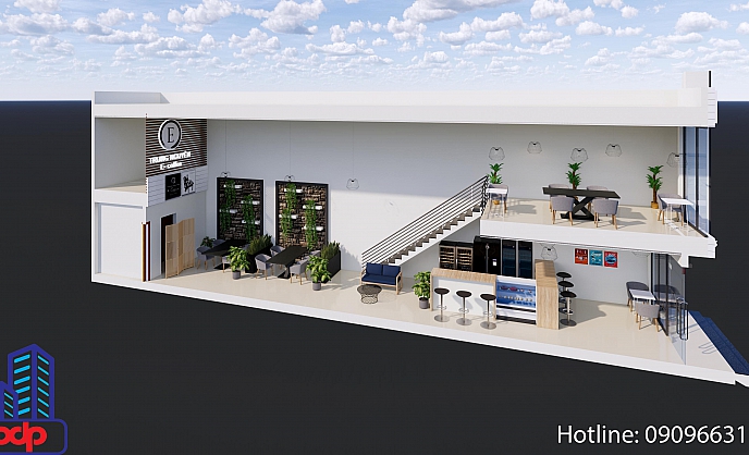 Thiết kế nội thất quán cafe
