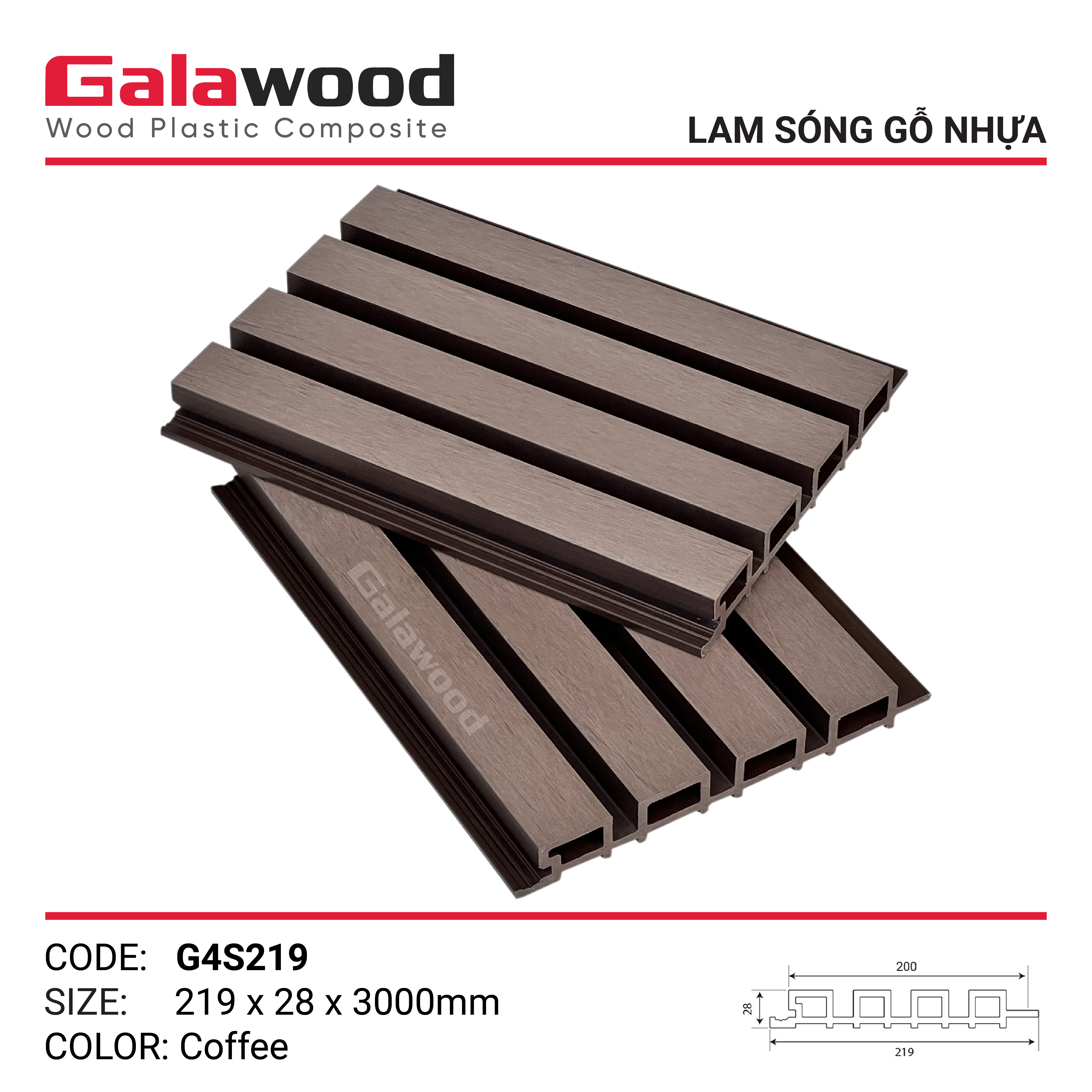 G4S219 – COFFEE LAM SÓNG GỖ NHỰA