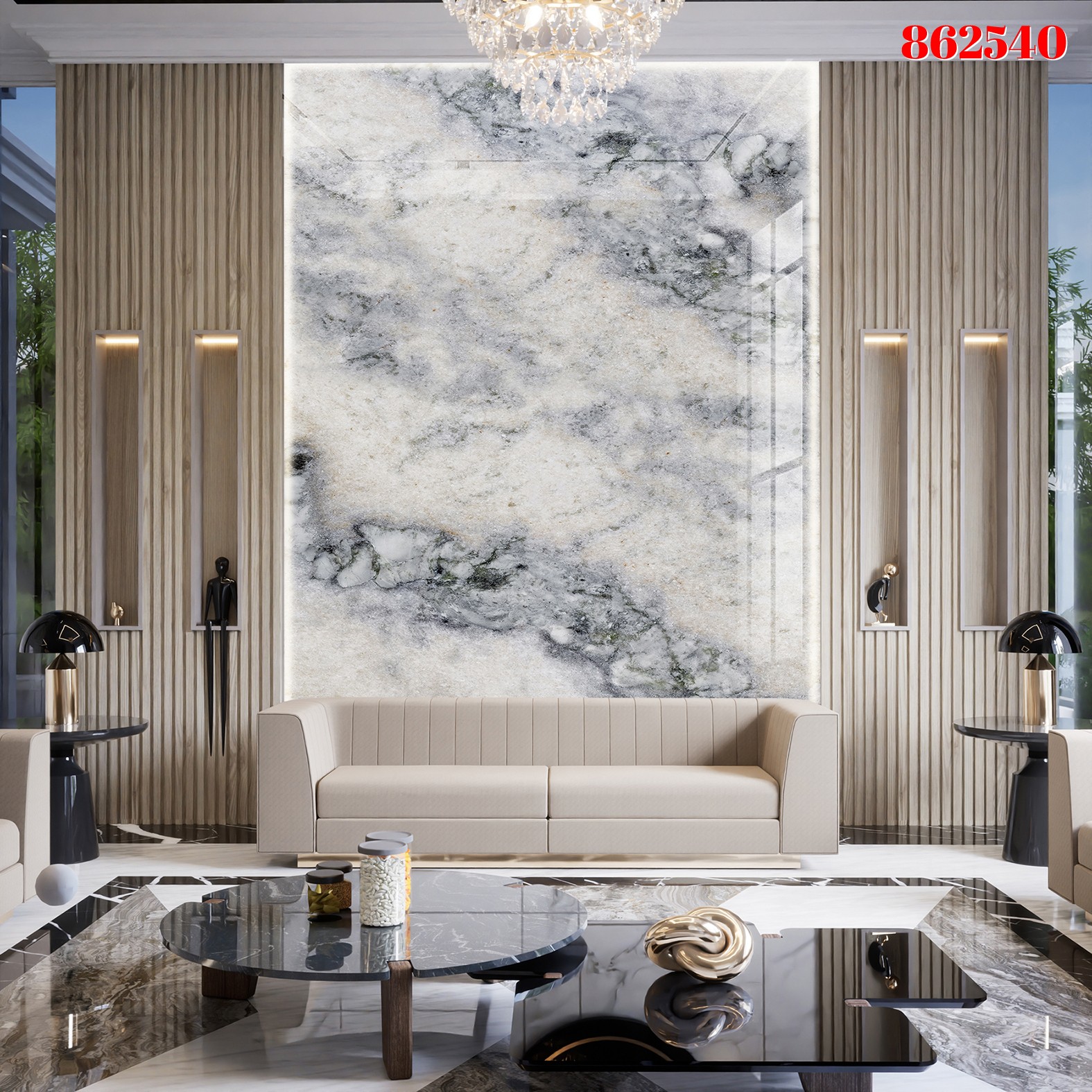 TẤM PVC TRÁNG GƯƠNG 3D THÔNG TẦNG P4