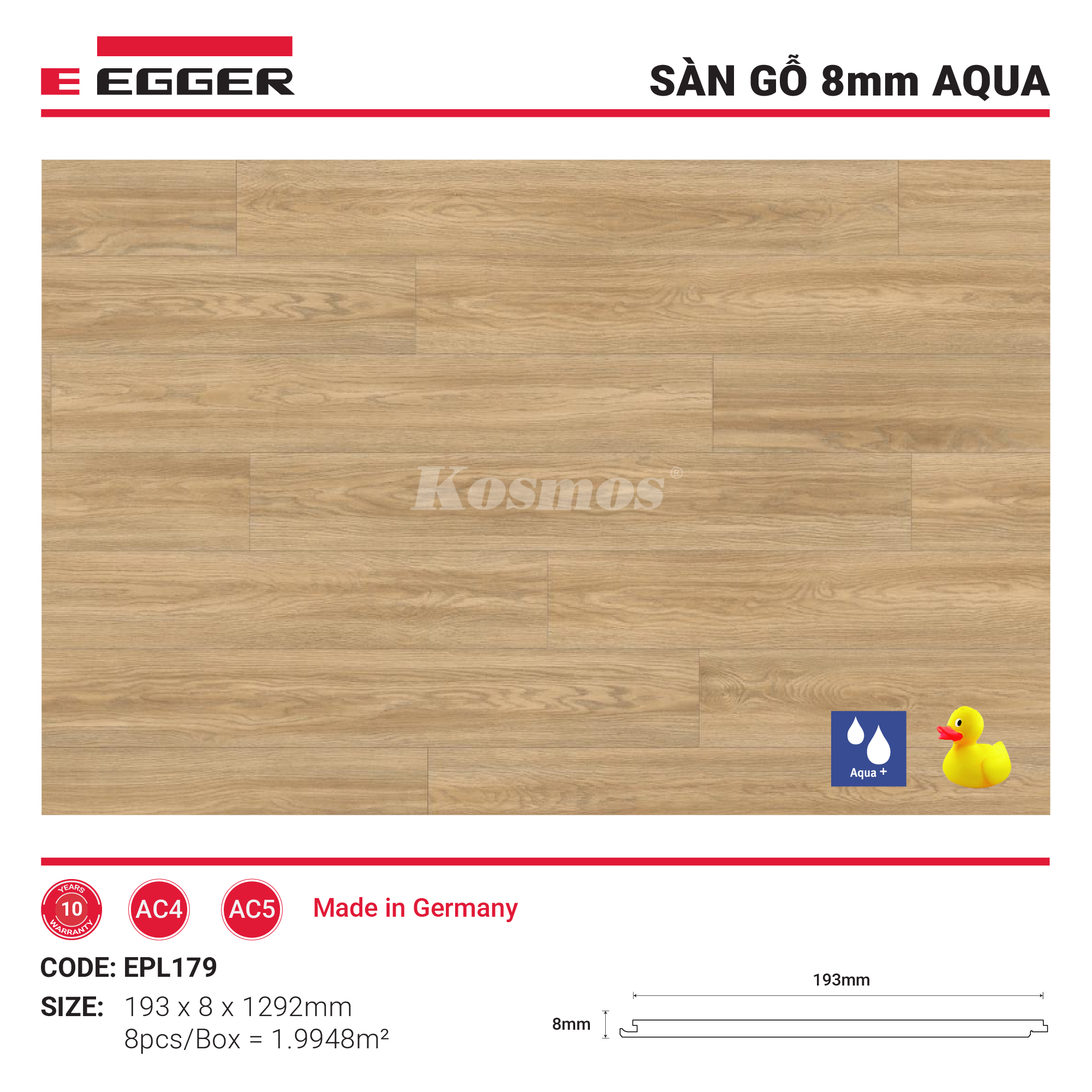 ELP179  Sàn gỗ Egger