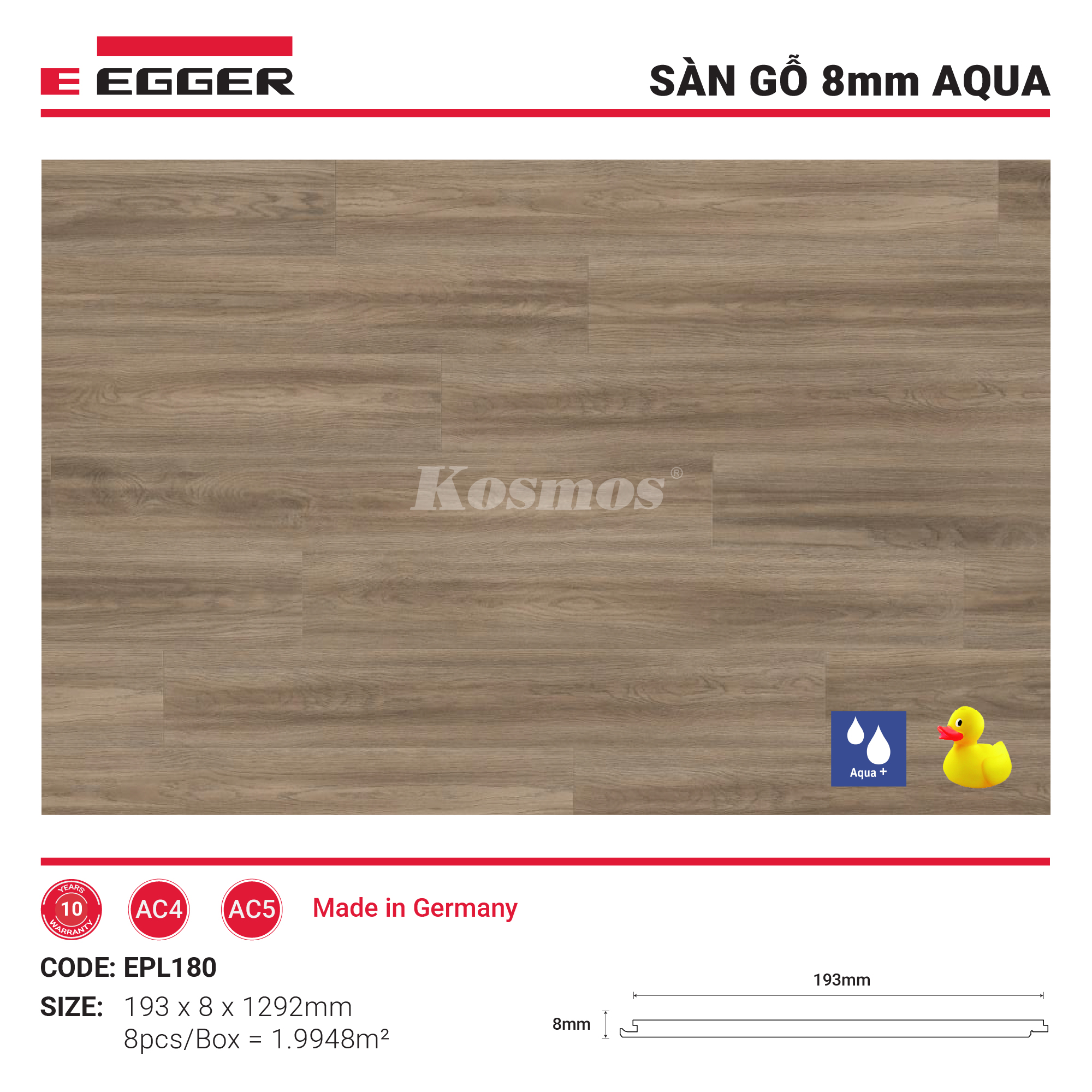 ELP180 sàn gỗ Egger ELP180