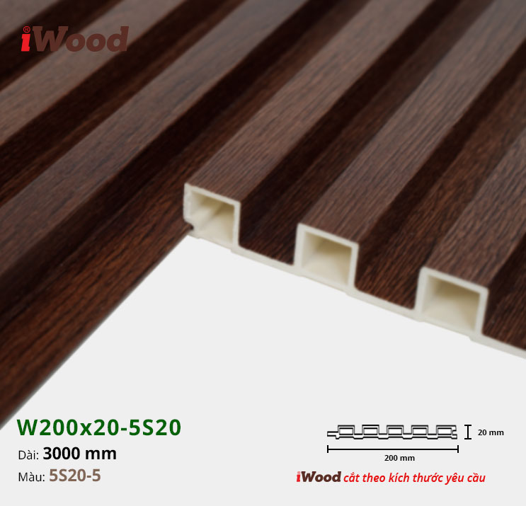 LAM 5 SÓNG IWOOD 5S20-5