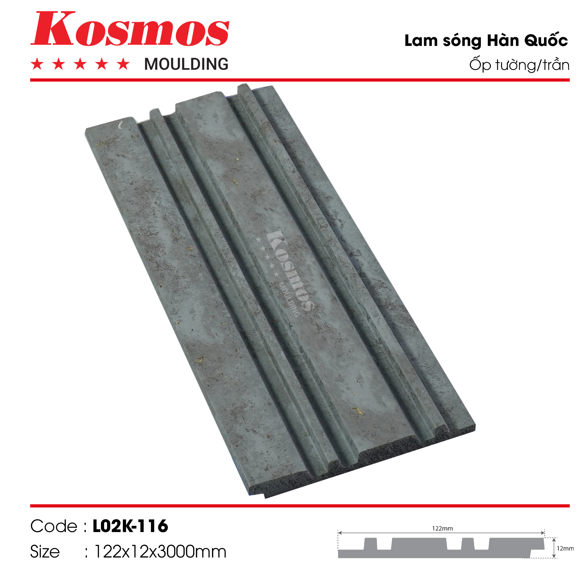 L02K-116 LAM SÓNG HÀN QUỐC