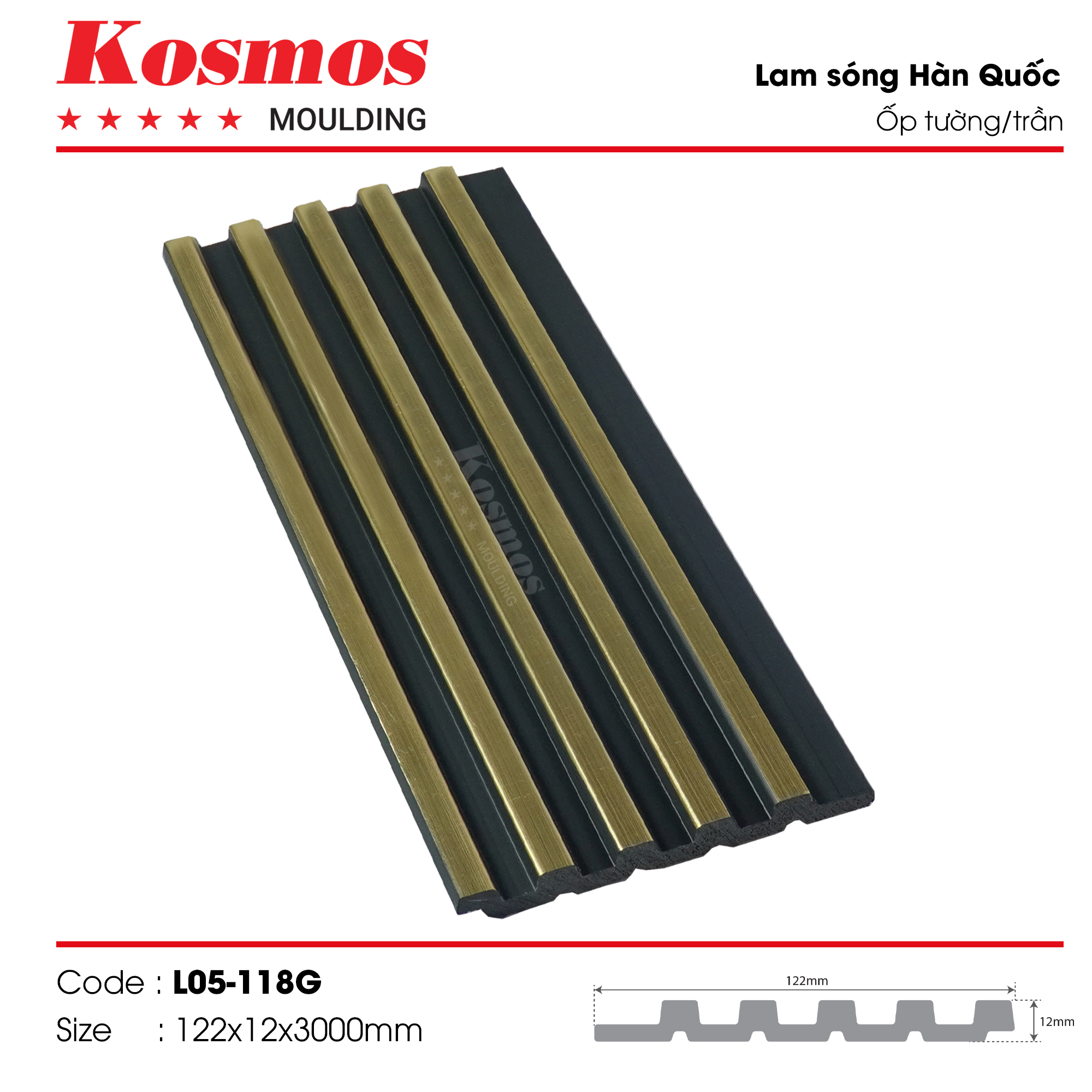 L05-118G LAM SÓNG HÀN QUỐC