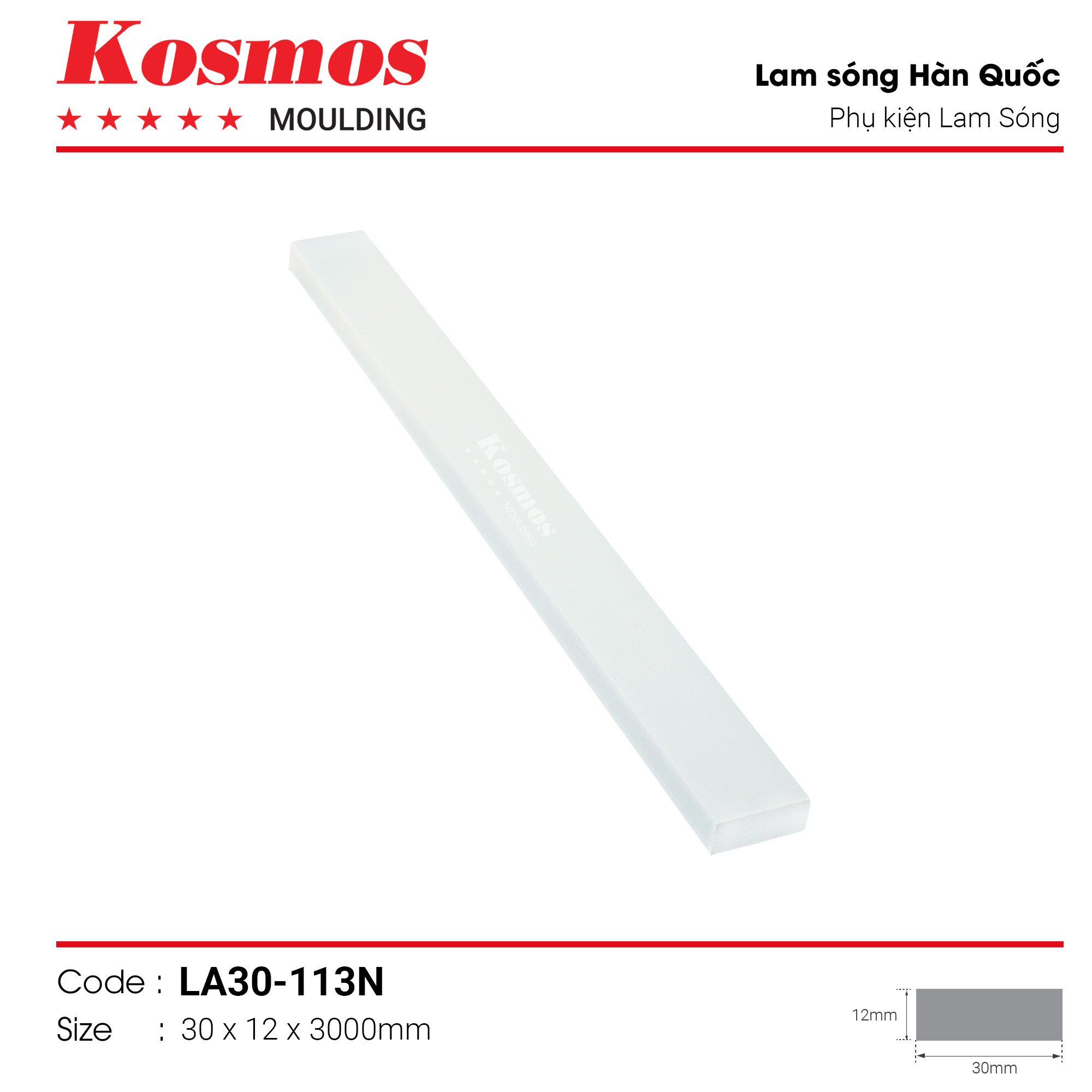 LA30-113N THANH LA ĐƠN LAM SÓNG HÀN QUỐC