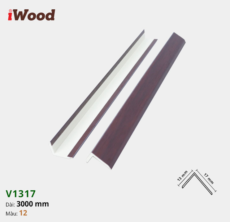 PK NẸP V IWOOD V 13X17