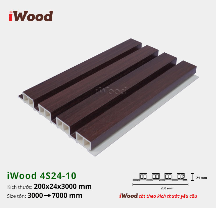 LAM 4 SÓNG IWOOD 4S24-10