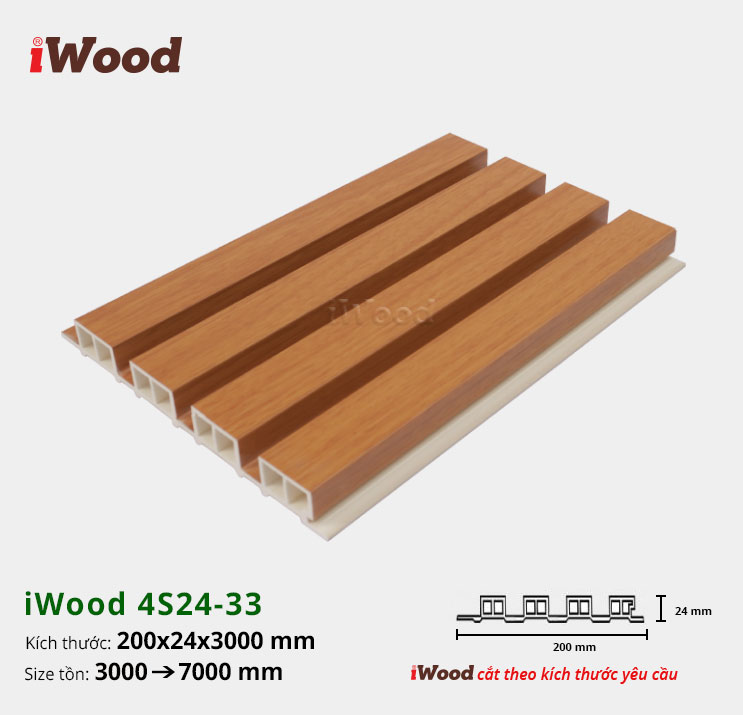 LAM 4 SÓNG IWOOD 4S24-33