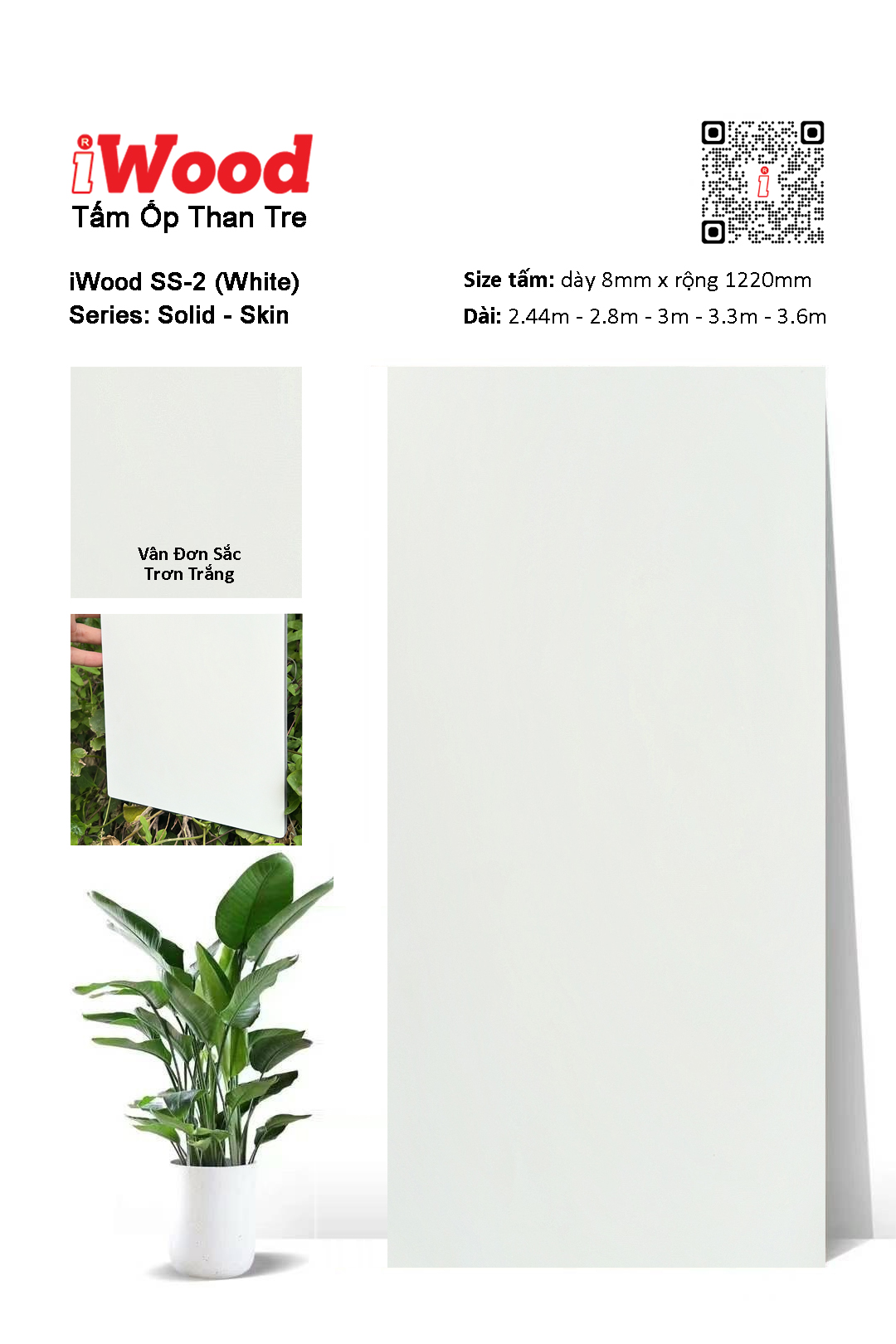 TẤM ỐP THAN TRE IWOOD SS-2
